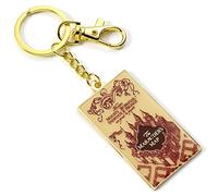 HARRY POTTER Llavero oficial con mapa de merodeadores, Multicolor, talla única