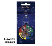 Harry potter - llavero spinner sorting hat