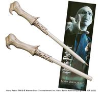 Harry Potter Lord Voldemort Wand Pluma And Bookmark - Lápiz Marcadores