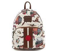 HARRY POTTER Loungefly - All Over Mujer Mini Mochilas multicolores, Semi piel,