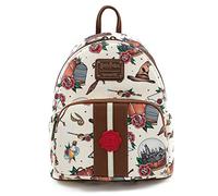 HARRY POTTER Loungefly - All Over Mujer Mini Mochilas multicolores, Semi piel,