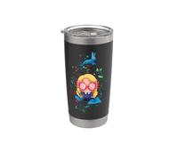 Harry Potter Luna Lovegood Chibi Vaso térmico de acero inoxidable de doble pared