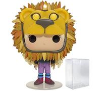 HARRY POTTER - Luna Lovegood con cabeza de león Funko Pop! Figura de vinilo (incluye funda protectora compatible con Pop Box), multicolor, 3.75 pulgadas