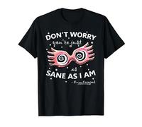 Harry Potter Luna Lovegood Spectrespecs White Camiseta, Hombre, Negro, 6XL