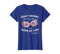 Harry Potter Luna Lovegood Spectrespecs White Camiseta, Mujer, Azul Real, 3XL