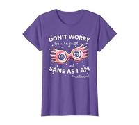 Harry Potter Luna Lovegood Spectrespecs White Camiseta, Mujer, Morado Jaspeado, S