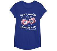 Harry Potter Luna Lovegood Spectrespecs White Camiseta, Niñas, Azul Real, S