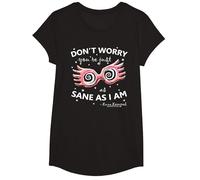 Harry Potter Luna Lovegood Spectrespecs White Camiseta, Niñas, Negro, S