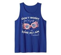 Harry Potter Luna Lovegood Spectrespecs White Camiseta sin Mangas, Hombre, Azul Real, M