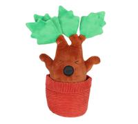 Harry Potter Mandrake Plush Animal relleno - Juguete de arrugado para bebs para Navidad - Toy de beb sensorial con hojas de arrugas - para bebs ni