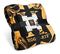 Harry Potter Manta Polar Suave 150x130cm, Hogwarts Manta para Cama o Sofa Cálido, Decoración Dormitorio, Regalos para Fans