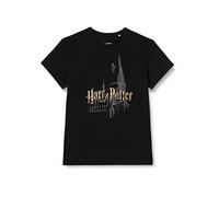 HARRY POTTER Mehapomts345 Camiseta, Negro, M para Hombre