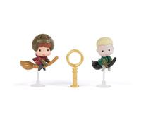 Harry Potter - Micro Magical Moments, Quidditch Sorpresa Set con 2 Figuras (Aprox. 3,8 cm) y Accesorios, Juguete para niños a Partir de 6 años, artículo para Fans (Surtidos)