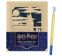 Harry Potter Mini Coloring Set: Contains 64pp coloring book and 12 premium colored pencils