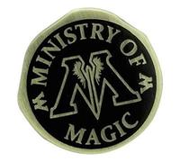 Harry Potter Ministry of Magic Unisex Pin Negro/oro, Metal,