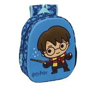 HARRY POTTER - Mochila Escolar, con Diseño 3D, Ideal para Niños de Diferentes Edades, Cómoda y Versátil, Calidad y Resistencia, 27x10x33 cm