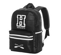 Harry Potter-Mochila Padding, 30 x 41 cm, Capacidad 15,5 L, Negro H