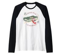 Harry Potter Monster Book Camiseta Manga Raglan