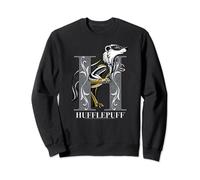 Harry Potter Mosaic Hufflepuff with Badger Sudadera