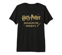 Harry Potter Muggles On Holiday Wand Camiseta Premium