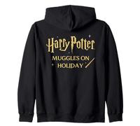 Harry Potter Muggles On Holiday Wand Sudadera con Capucha