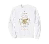 Harry Potter Mystical Ravenclaw Sign Sudadera, Unisex para Adultos, Blanco, L