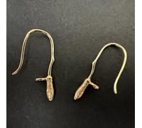 Harry Potter NIMBUS earrings (2) 14k gold Noble Collection