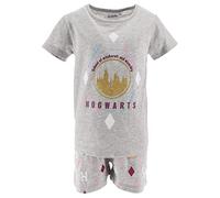 Harry Potter Niñas Pijama Corto (Gris,10 años)