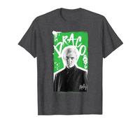 Harry Potter Nuevo Diseño 2025 Draco Malfoy Camiseta, Hombre, Jaspeado Oscuro, 6XL
