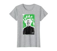 Harry Potter Nuevo Diseño 2025 Draco Malfoy Camiseta, Mujer, Gris Jaspeado, L