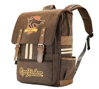 Harry Potter Potter-Mochila Oxford, Marrón Claro, 14 x 29 x 40 cm, Capacidad 16 L