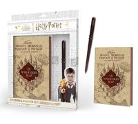 Pyramid International Juego de cuaderno y bolígrafo Harry Potter de varita prémium