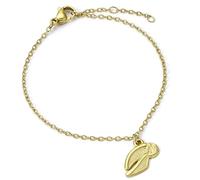 Harry Potter Pulsera de cadena dorada de acero inoxidable, talla única, Acero inoxidable, No es una piedra preciosa