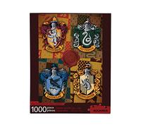 HARRY POTTER Puzzle House Crests (1000, Multicolor, Talla única (NMR Distribution 65303)
