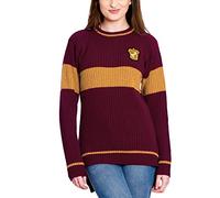 Harry Potter Quidditch de Gryffindor suéter de Lana de Cordero Original de la película - L