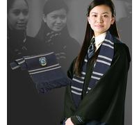 Cinereplicas - Harry Potter - Bufanda - Licencia Oficial - Casa Ravenclaw - 190 cm - Azul y Gris