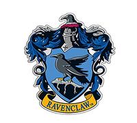 Harry Potter Ravenclaw Crest Deluxe - Pin de solapa, talla única, Esmalte, metal, No es una piedra preciosa