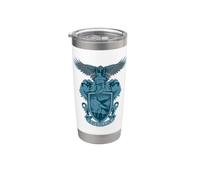 Harry Potter Ravenclaw Raven Crest Vaso térmico de acero inoxidable de doble pared