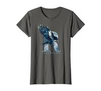 Harry Potter Ravenclaw Watercolour R Camiseta, Mujer, Asfalto, XS