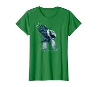 Harry Potter Ravenclaw Watercolour R Camiseta, Mujer, Verde Kelly, S