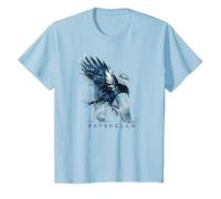 Harry Potter Ravenclaw Watercolour R Camiseta, Niños, Azul Bebé, 10 años