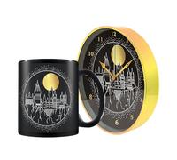 Harry Potter Reloj de Pared, 12,7 cm de diámetro, Color Negro