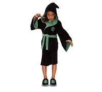 Harry Potter - Robe - Slytherin Kids Poly Fleece Black/Green Large /Merch