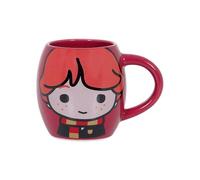 Harry Potter Ron Chibi-Taza Oval, Rojo, 14 x 10.5 cm
