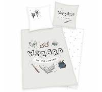 Harry Potter Ropa de Cama Reversible Hogwarts Wizard 2tlg 135 X 200CM 80 X 80CM
