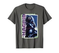 Harry Potter Rubeus Hagrid Photo Collage Camiseta, Hombre, Asfalto, S