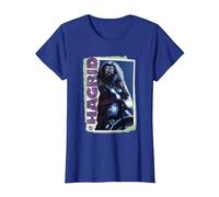 Harry Potter Rubeus Hagrid Photo Collage Camiseta, Mujer, Azul Real, 3XL