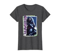 Harry Potter Rubeus Hagrid Photo Collage Camiseta, Mujer, Jaspeado Oscuro, XXL