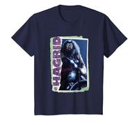 Harry Potter Rubeus Hagrid Photo Collage Camiseta, Niños, Azul Marino, 3 años