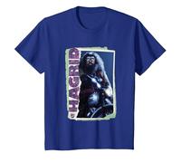 Harry Potter Rubeus Hagrid Photo Collage Camiseta, Niños, Azul Real, 3 años